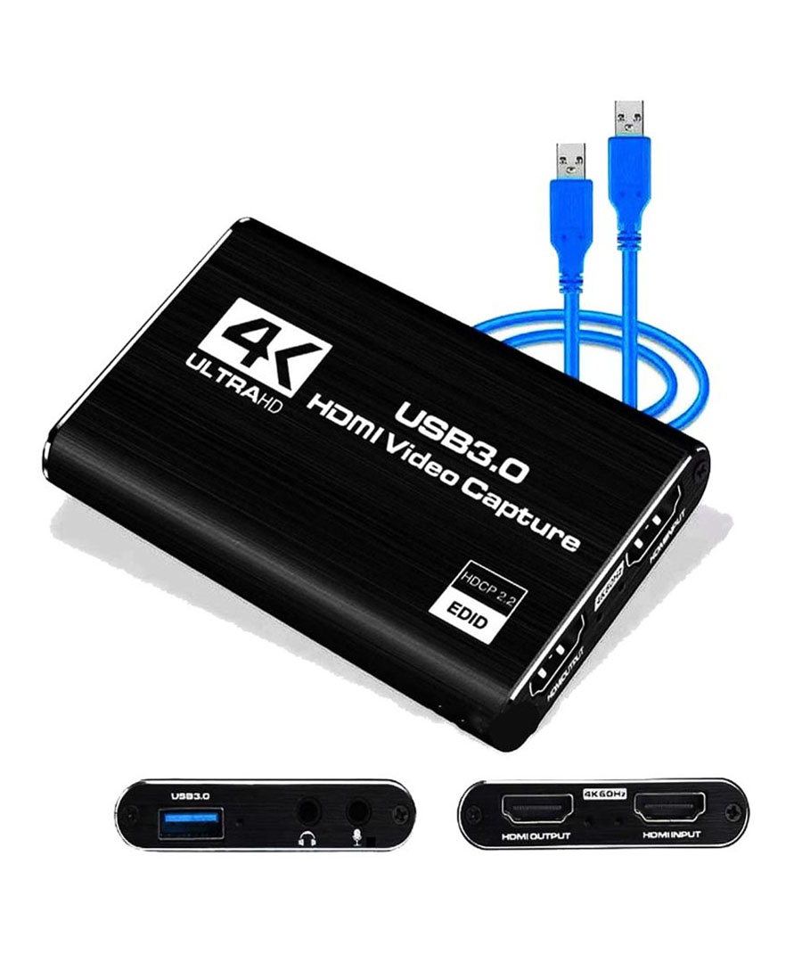 Capturadora de video HDMI 4K 30fps USB 2.0 –  2024 2024